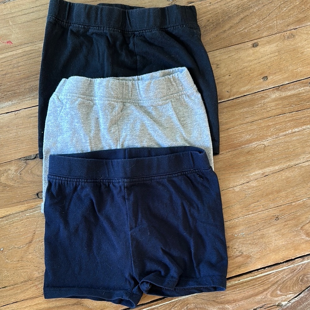 GAP Black and Gray Athletic Shorts